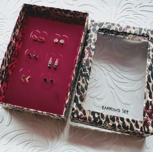 Betsey Johnson Stud Earring Set